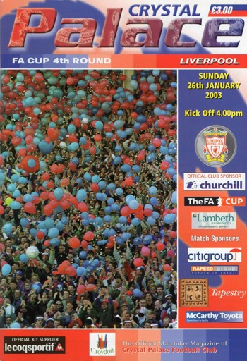 Match programme